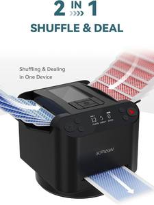 Machine automatique <span class=keywords><strong>de</strong></span> distribution et <span class=keywords><strong>de</strong></span> mélange <span class=keywords><strong>de</strong></span> cartes pour le poker/Texas Hold'em/Guandan/Dou Dizhu - Dispositif intelligent <span class=keywords><strong>de</strong></span> mélange rapide - Product Image 3