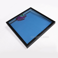 Unidad de Vidrio Aislante Templado Reflectante Azul Verde Bronce Dorado Gris, Doble Vidrio de Seguridad IGU DGU para Fachada