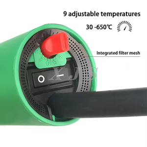 Nouveau pistolet à air chaud 1600W 1G3 pour <span class=keywords><strong>souder</strong></span> les fils en PVC, <span class=keywords><strong>fer</strong></span> à <span class=keywords><strong>souder</strong></span> - Product Image 5