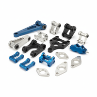 Service de fraisage CNC sur mesure de haute précision pour composants de voitures de course, pièces usinées CNC professionnelles en aluminium anodisé