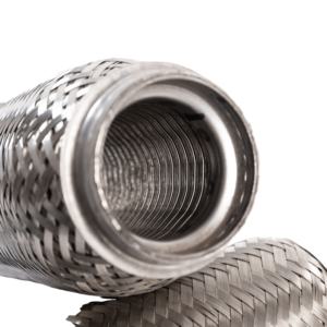 Yamaha <span class=keywords><strong>DT</strong></span> <span class=keywords><strong>125</strong></span> piezas motocicleta acrapovic enlace de escape tubo corrugado de metal - Product Image 4