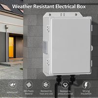 Boîte de jonction pour moteur électrique ISO et OEM Boîte de distribution électrique en tôle galvanisée et en acier inoxydable