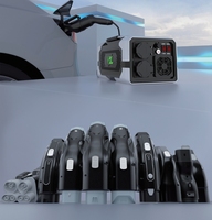 Déchargeur 3.5kw Inverter V2L Déchargeur avec adaptateur CCS vers CHAdeMO Combo pour Leaf New Condition