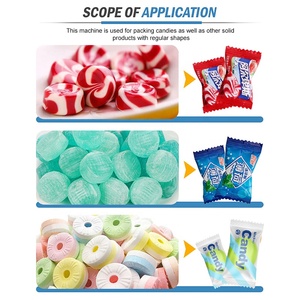 Machine d'emballage de bonbons en coton haute vitesse, petite confiserie - Product Image 2