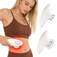Yanxer Mini Masseurs Électriques Portables pour le Visage et le Corps, Thérapie par Ventouses Portable, Produits de Massage Corporel Anti-Cellulite