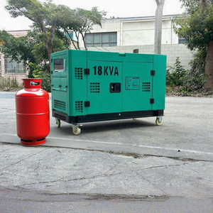 Xách tay 5kva Máy phát điện diesel 5000 Wát nhỏ hiệu quả đơn vị tốc độ duy nhất 1500 vòng/phút alternator làm mát bằng không khí giá thấp LPG Máy phát điện - Product Image 1