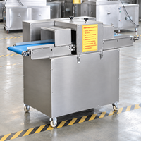 Trancheuse industrielle multifonctionnelle pour viande fraîche, équipement de découpe en bandes et en cubes pour la préparation alimentaire