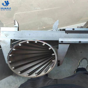 304 316 316L钢丝包裹不锈钢楔形丝网/约翰逊过滤器 - Product Image 5