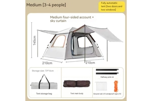 Portable Outdoor <b>Tent</b> Portable <b>Tent</b> Portable Outdoor <b>Tent</b> With <b>Canopy</b> Product - Product Image 5