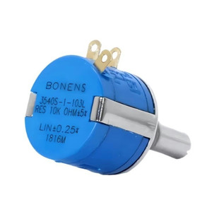 Bonens 3540s-2-103l chính xác multiturn chiết 10K ohm 2W 5% có thể điều chỉnh điện trở 3540S Series - Product Image 3