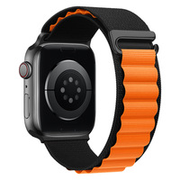 Édition Sportive - Nouveau bracelet pour IWatch - Matériau en nylon respirant tissé - Compatible avec Apple Watch Series