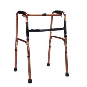 Kolie <b>Frame</b> <b>Walker</b> Aluminum Alloy Height Adjustable Bronze Color Home Use - Product Image 1