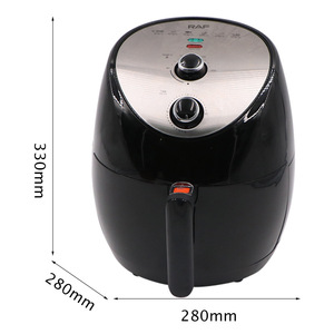 Friteuse à air électrique multifonctionnelle 6,8 L pour frites sans huile, circulation d'air à 360 degrés - Product Image 6