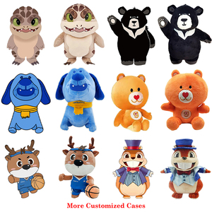 Giocattoli per Cani a Forma di <span class=keywords><strong>Lupo</strong></span>, Volpe e Husky Certificati CE, Personalizzabili con Imbottitura in Cotone PP, Dimensioni e Colori Personalizzati - Product Image 4