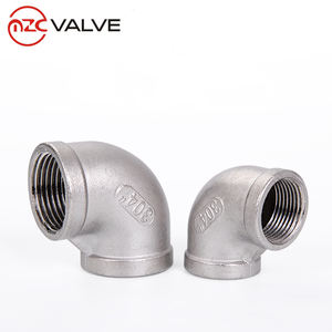 1/2 "Vrouwelijke Bsp X 1/2" Vrouwelijke Bsp Elleboog 90 Graden Roestvrij Staal Ss 304 Schroefdraad Buisfittingen - Product Image 4