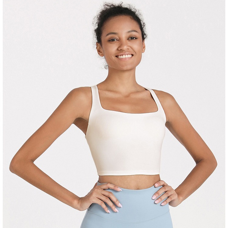 Women's High Support Lightweight Breathable Yoga Bra with Removable Chest Pad Quick-drying Gym & Running Sports Underwear