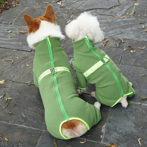Ropa de cuatro patas para mascotas europeas y americanas, perros medianos, Bichon Corgi, ropa cálida de invierno para perros, perros pequeños - Product Image 1