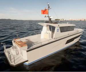 XJZJ-550 Yacht de fête en aluminium de luxe de 55 pieds New Wave Yacht de pêche de 55 pieds pour le divertissement - Product Image 3