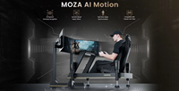 Système de mouvement haptique MOZA HMA150, 4 actionneurs servo, plateforme de simulation de course 3DOF G Force