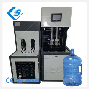 Semi-automatic High Efficiency Plastic PET water bottle rotary blow molding machine