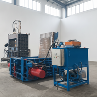 Presse à balles horizontale hydraulique pour le recyclage des métaux ferreux, compacteur pour les déchets d'aluminium et les canettes de boissons