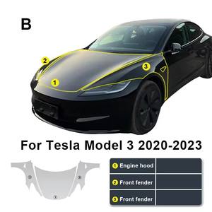 ฟิล์ม <span class=keywords><strong>Tesla</strong></span> <span class=keywords><strong>รุ่น</strong></span><span class=keywords><strong>3</strong></span> 2024<span class=keywords><strong>แต่ละ</strong></span>ส่วนของฟิล์ม TPU PPF ตัดรถยนต์ป้องกันรอยขีดข่วนฟิล์มใสรักษาตัวเอง - Product Image 2