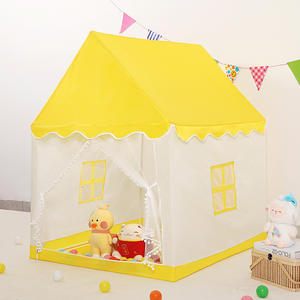 Çocuk kapalı oyun evi kız oyun evi rüya kale prenses çadır ev yatak uyku sihirli ayırabilirsiniz - Product Image 6
