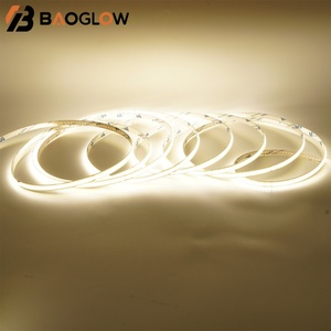 ไฟแถบ COB ความสว่างสูง 1000 ลูเมน AC 220V 240leds/m ตัดได้ทุกๆ 10 ซม. ไฟแถบ LED COB ความหนาแน่นสูง ยืดหยุ่นได้ โรงงานผลิตโดยตรง - Product Image 2