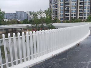 Travessia pedestre Barreiras Tráfego Ponte Elevada Paisagem Isolamento Cerca Segurança Guardrail Galvanizado Pipe <span class=keywords><strong>Bridge</strong></span> - Product Image 4