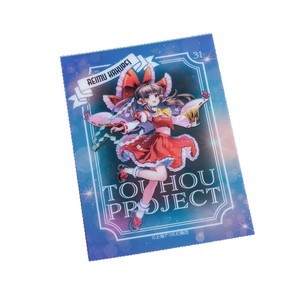 Tarjeta Coleccionable Transparente de Reimu Hakurei del Proyecto Touhou, Mercancía de Anime Impresa Personalizada, Tamaño 31 mm - Product Image 1