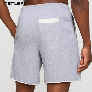 กางเกงขาสั้นผู้ชายผ้าฝ้ายแท้ 100% ผ้าที่ยั่งยืนได้ สายรัดเอว ใส่สบาย เหมาะสำหรับออกกำลังกาย ใส่เล่นกีฬา ใส่พักผ่อน เสื้อผ้าฤดูร้อน ระบายอากาศได้ดี - Product Image 3