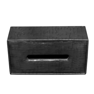Boîtes à mouchoirs rectangulaires classiques en cuir de vachette, motif marbre, pour la maison, l'hôtel, la cuisine et la salle de bain – Offre Spéciale - Product Image 3