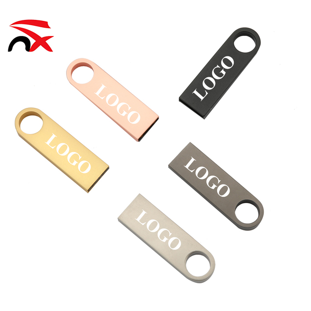 Custom Metal Pendrive 2.0 3.0 USB Stick Usb Flash Disk Pen Drive Mini USB Flash Drive