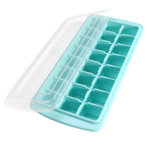 Meistverkaufte Umweltfreundliche Lebensmittelechte Silikon-Eiswürfelform mit Deckel Eisballform Mini-Kreis-Design - Product Image 3