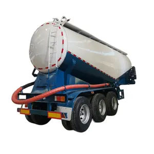 Nhà Máy Giá số lượng lớn tàu chở xi măng bột khô tro bay xi măng bulker Tank Trailer bán xe tải