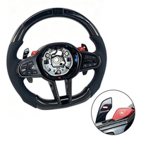 Volant en cuir et fibre de carbone LED, vente directe d'usine, pour BMW G22 G23 G26 G30 G32 G82 G02 G14 G15 F90 F95 F96 F97 F98