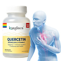 Capsules de Quercétine, Bromélaïne et Vitamine C OEM – Complément Alimentaire Quotidien pour le Soutien Antioxydant, Immunitaire et Respiratoire
