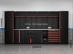 Tùy chỉnh kim loại lưu trữ hội thảo hệ thống tủ góc tủ nhà để xe với OEM hỗ trợ - Product Image 3