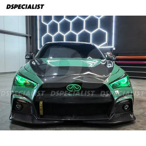 Pare-chocs avant en fibre de carbone pour Infiniti Q50 <span class=keywords><strong>Q50S</strong></span> Q50L - Product Image 2