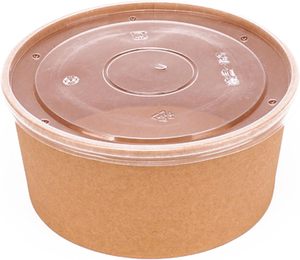 50パック25 OZ使い捨てランチボウル透明ふた付き電子レンジと冷凍庫で食事の準備に安全BBQの集まり - Product Image 3