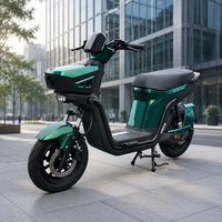 Motocicleta Eléctrica Resistente con Tres Velocidades Ajustables y Neumáticos Antideslizantes para Adultos, Ideal para Desplazamientos Urbanos