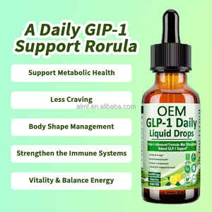10-en-1 formule avancée sans sucre végétalien organique GLP-1 gouttes liquides supplémentaires pour adultes suppléments à base de plantes - Product Image 2