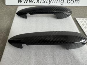 Accessoires de voiture véritable fibre de carbone sèche porte poignée extérieure garniture de poignée de porte pour BMW série 3 G20 LCI 2022 <span class=keywords><strong>2023</strong></span> - Product Image 6