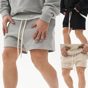 Pantalones cortos de secado rápido para correr Fitness Unisex algodón verano ajuste holgado Atlético gimnasio entrenamiento deportes al aire libre playa Casual - Product Image 6