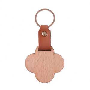 Porte-clés personnalisé avec gravure de nom et logo, artisanat DIY, cadeaux promotionnels d'entreprise, faveurs de mariage, pendentif en bois pour voiture ou sac - Product Image 3