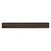 Elegante Mueble para TV Independiente HIRADO de 1.8M, Mueble Flotante para TV, Diseño Escandinavo, Mueble para Sala de Estar, Metal Laminado Resistente