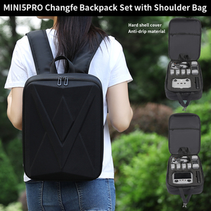 กระเป๋าเป้สะพายหลังสำหรับ <span class=keywords><strong>DJI</strong></span> <span class=keywords><strong>Mini</strong></span> 5 <span class=keywords><strong>Pro</strong></span> Fly More <span class=keywords><strong>Combo</strong></span> RC <span class=keywords><strong>2</strong></span>/RC-N3 กระเป๋าเก็บของแบบแข็ง กระเป๋าเดินทางสำหรับอุปกรณ์เสริมโดรน <span class=keywords><strong>DJI</strong></span> <span class=keywords><strong>Mini</strong></span> 5 <span class=keywords><strong>Pro</strong></span> - Product Image 3