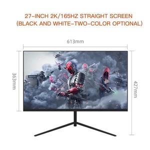 27 Inch 165hz Gaming Monitor With Lift <b>Bracket</b> Black or <b>White</b> Cheapest Monitors Best Gaming Monitor - Product Image 6