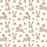 Tapis de Mahjong Bunny Garden sans règles, 31,5x31,5 pouces, cadeaux mignons pour les amateurs de Mahjong, tapis en tissu pour Mahjong, tapis pour tuiles de Mahjong