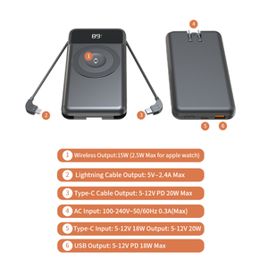Producto de Tendencia 2026, Nuevas Llegadas, Banco de Energía, Cargador Rápido, Batería Externa, Tecnología Portátil, Productos Innovadores, Magnético - Product Image 2